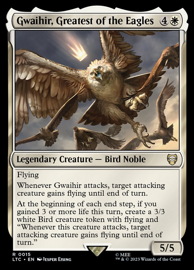 Gwaihir, Greatest of the Eagles 15 (Commander: The Lord of the Rings: Tales of Middle-earth)  | Good Games Morley