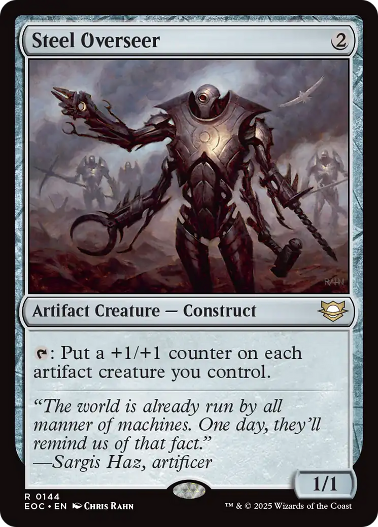 Steel Overseer [Edge of Eternities Commander] | Good Games Morley