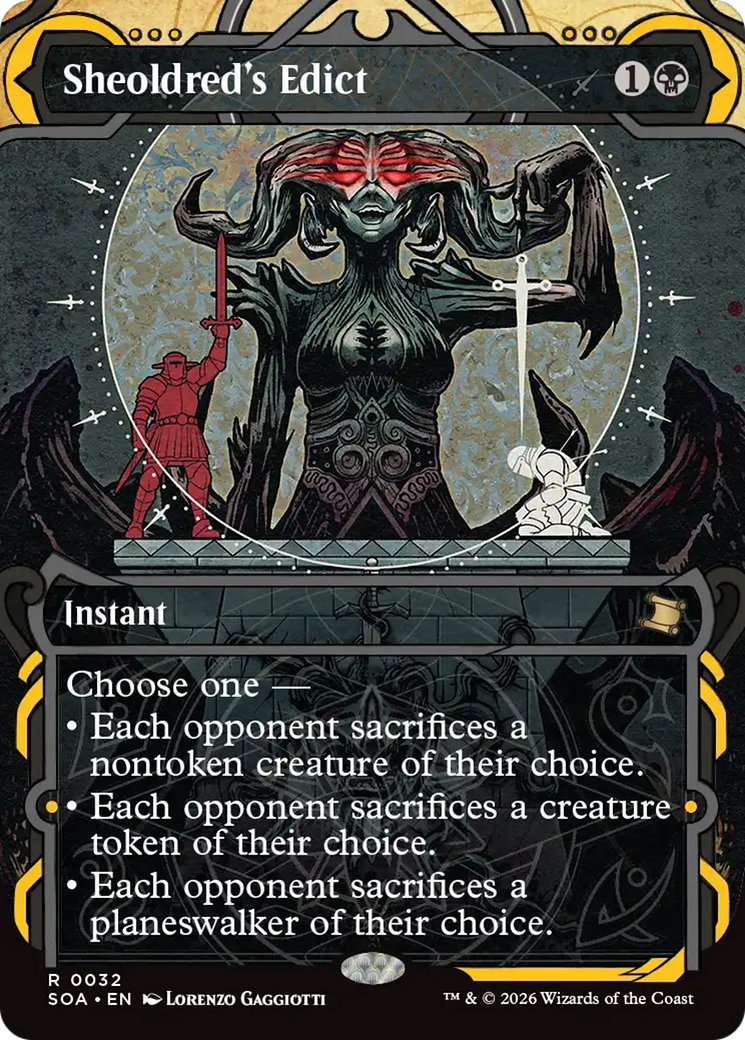 Sheoldred's Edict [Secrets of Strixhaven: Mystical Archive] | Good Games Morley