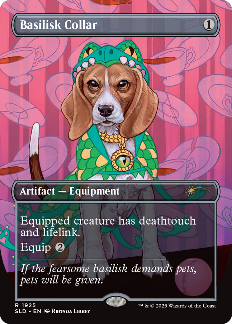 Basilisk Collar (1925) (Rainbow Foil) [Secret Lair Drop Series] | Good Games Morley