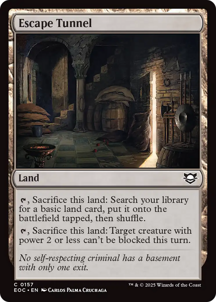 Escape Tunnel [Edge of Eternities Commander] | Good Games Morley