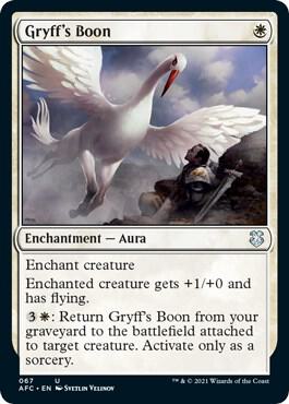 Gryffs Boon 67/62 (Commander: Adventures in the Forgotten Realms)  | Good Games Morley