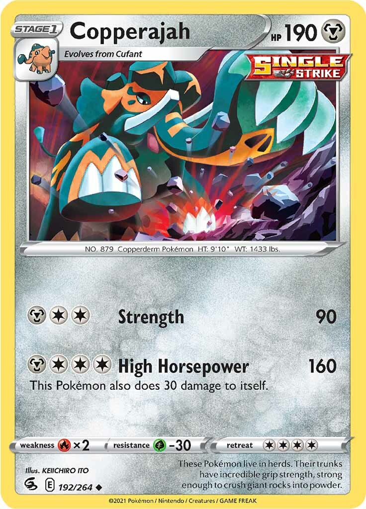 Copperajah (192/264) [Sword & Shield: Fusion Strike] | Good Games Morley