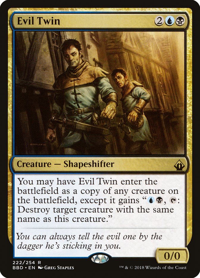 Evil Twin 222/254 (Battlebond)  | Good Games Morley