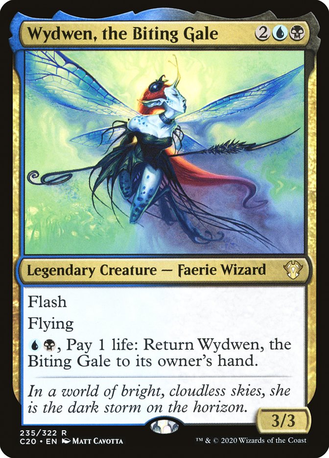 Wydwen, the Biting Gale 235/322 (Commander 2020)  | Good Games Morley