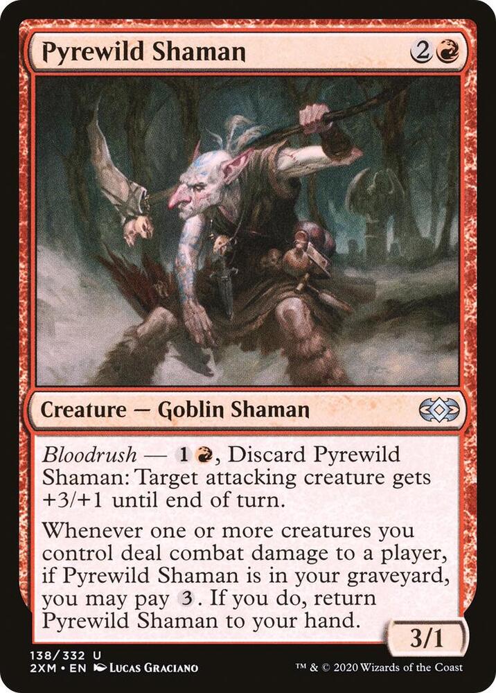 Pyrewild Shaman 138/332 (Double Masters)  | Good Games Morley