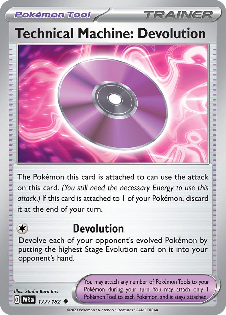 Technical Machine: Devolution (177/182) [Scarlet & Violet: Paradox Rift] | Good Games Morley