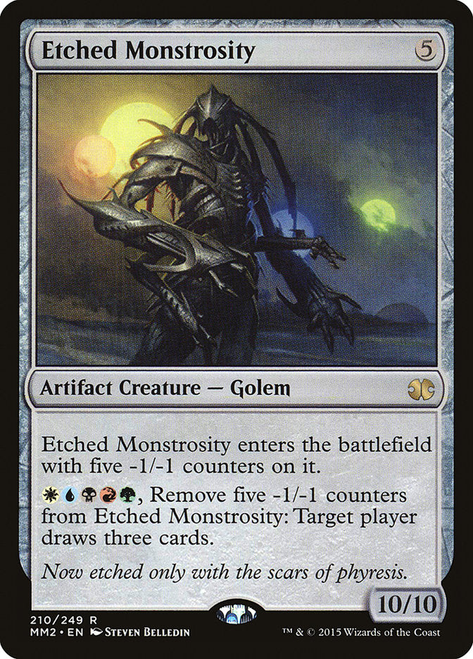 Etched Monstrosity 210/249 (Modern Masters 2015)  - Foil | Good Games Morley