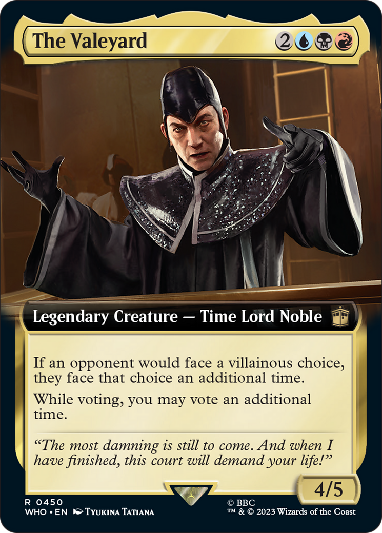 The Valeyard (Extended Art) [Doctor Who] | Good Games Morley