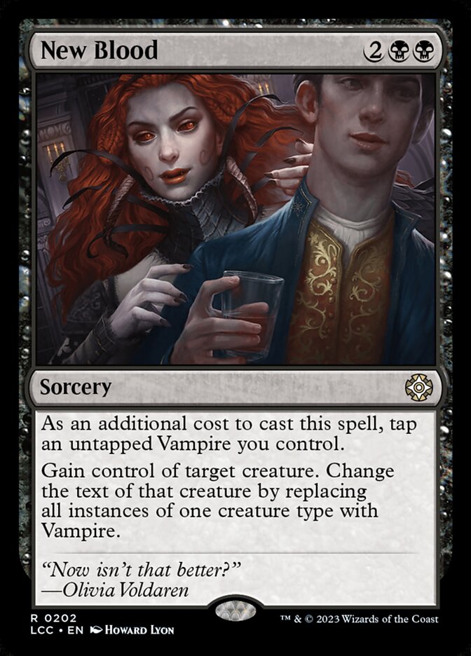 New Blood 202/370 (Commander: The Lost Caverns of Ixalan)  | Good Games Morley