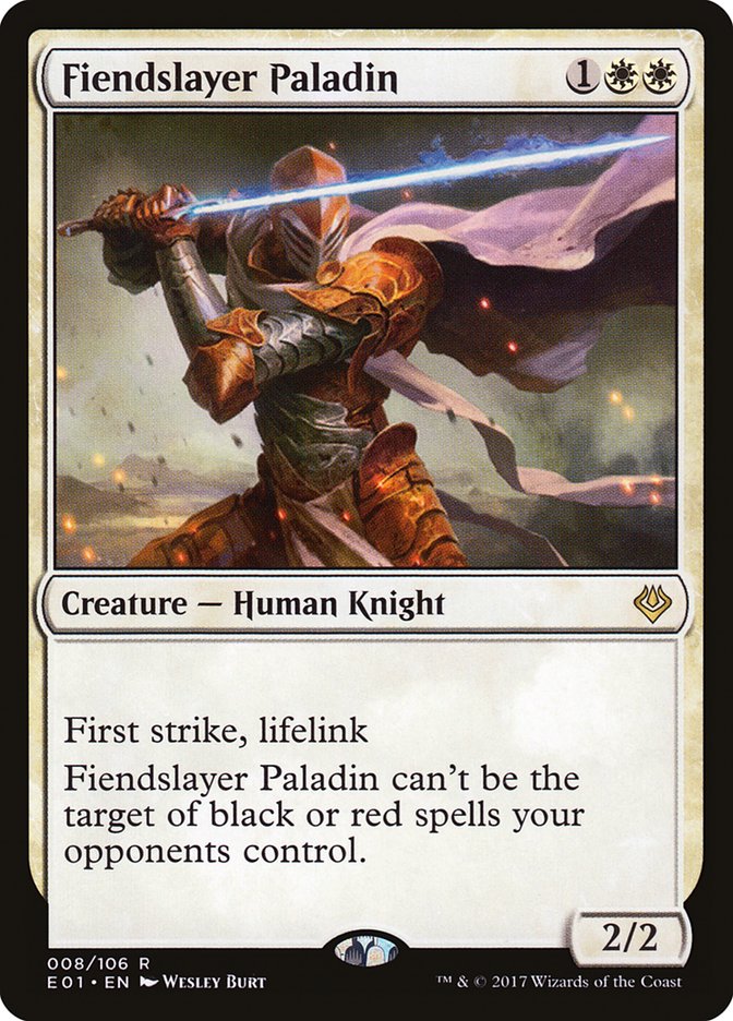 Fiendslayer Paladin 8/106 (Archenemy: Nicol Bolas)  | Good Games Morley