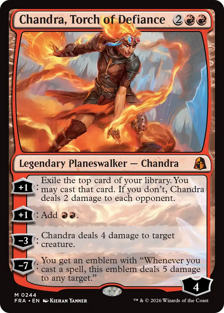 Chandra, Torch of Defiance [Reality Fracture] | Good Games Morley