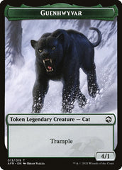 Dog Illusion // Guenhwyvar Double-Sided Token [Dungeons & Dragons: Adventures in the Forgotten Realms Tokens] | Good Games Morley