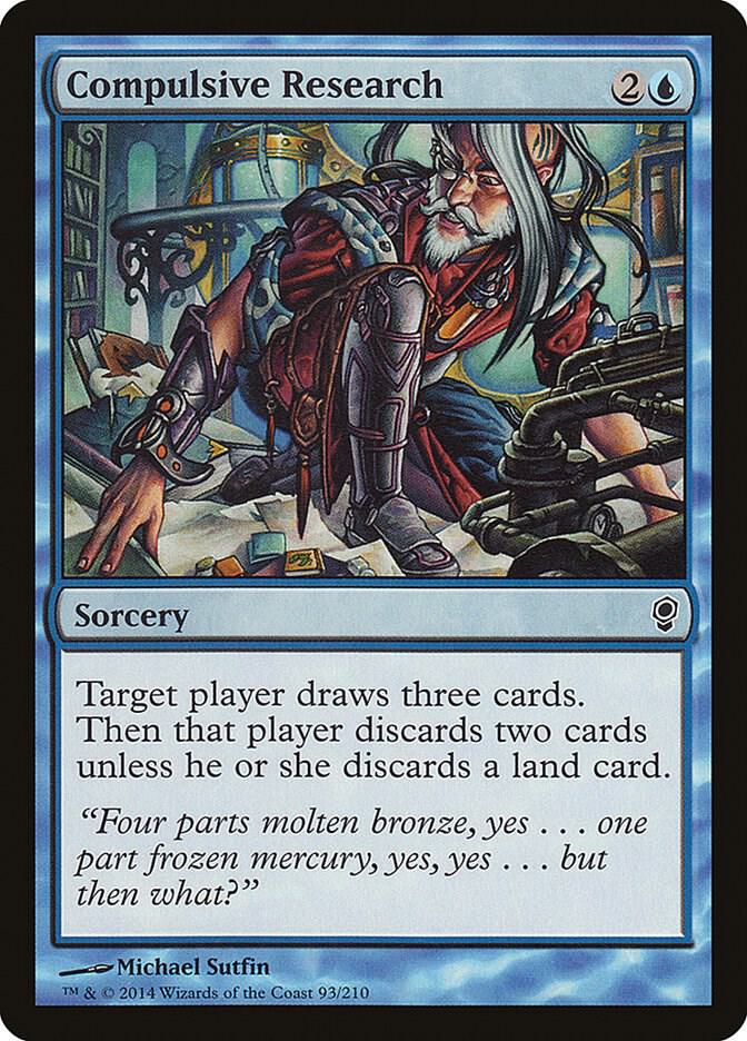 Compulsive Research 93/210 (Conspiracy)  - Foil | Good Games Morley
