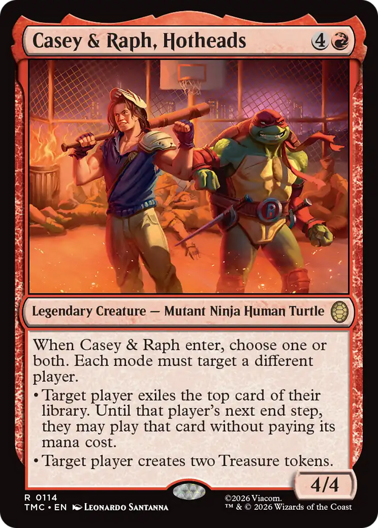 Casey & Raph, Hotheads [Teenage Mutant Ninja Turtles Commander] | Good Games Morley