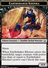 Earthshaker Khenra // Zombie Double-Sided Token [Hour of Devastation Tokens] | Good Games Morley