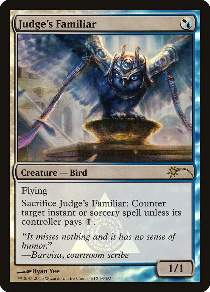 Judge's Familiar 5/12 (FNM Promos)  - Foil | Good Games Morley