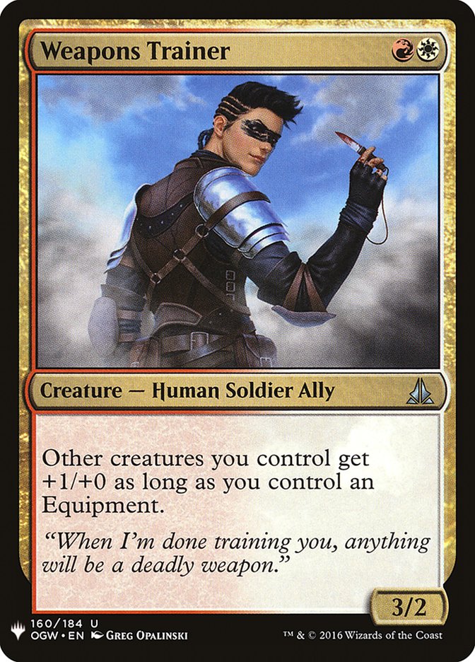 Weapons Trainer [Mystery Booster] | Good Games Morley