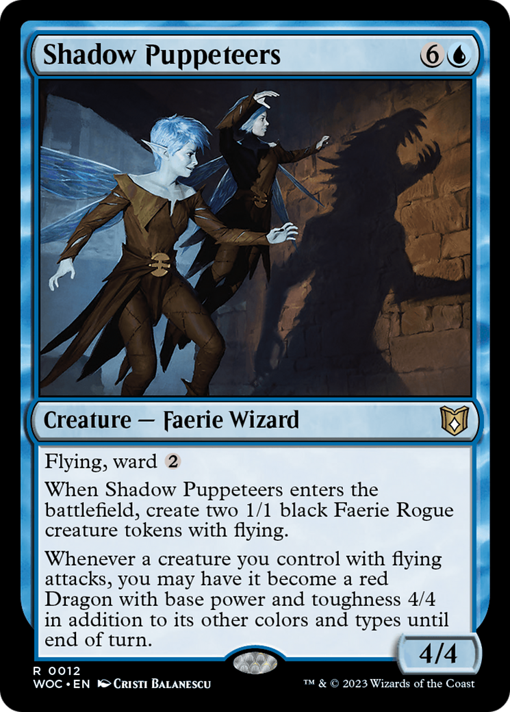 Shadow Puppeteers [Wilds of Eldraine Commander] | Good Games Morley