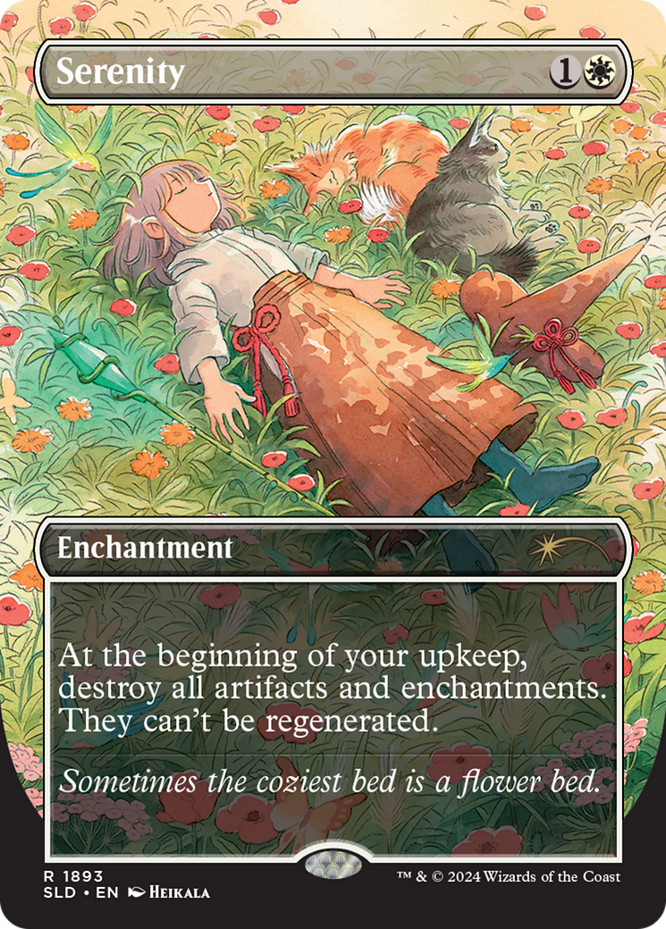 Serenity (Rainbow Foil) [Secret Lair Drop Series] | Good Games Morley