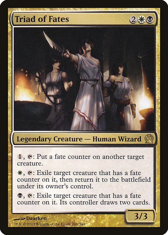 Triad of Fates 206/249 (Theros)  | Good Games Morley