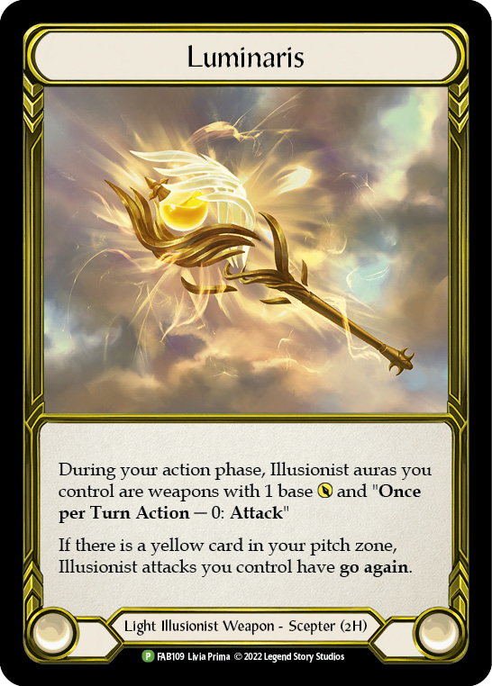 Luminaris (Golden) [FAB109] (Promo)  Cold Foil | Good Games Morley