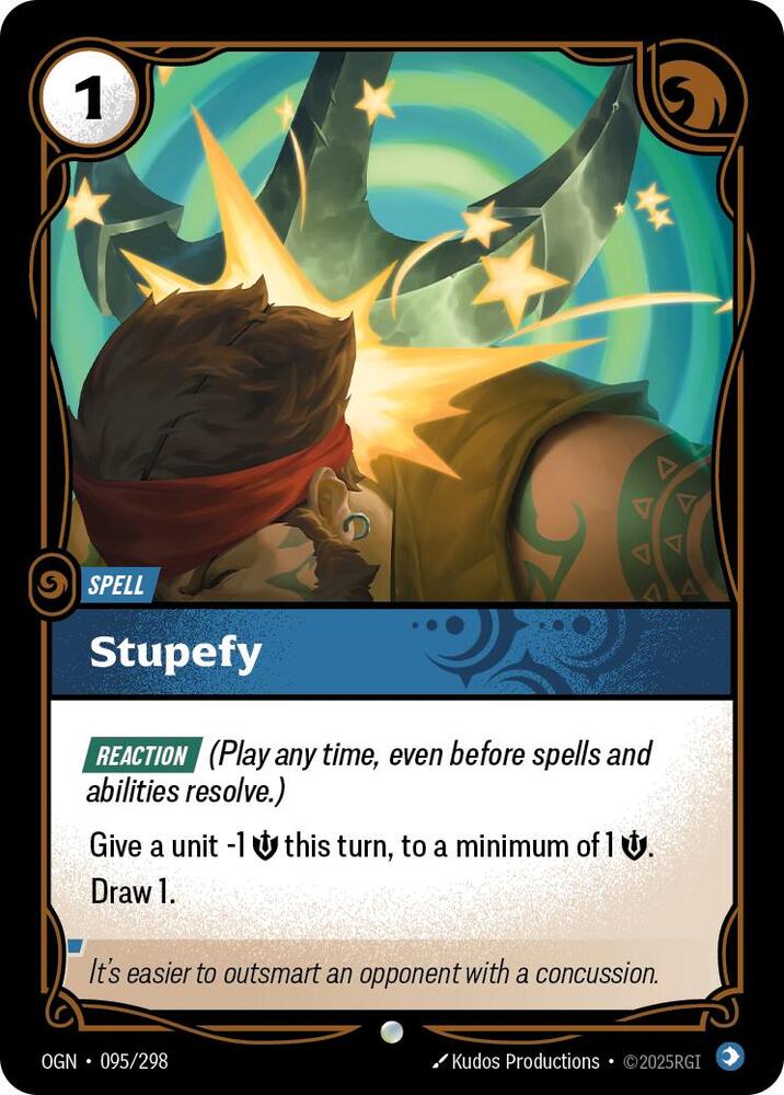 Stupefy 095/298 (Origins)  | Good Games Morley