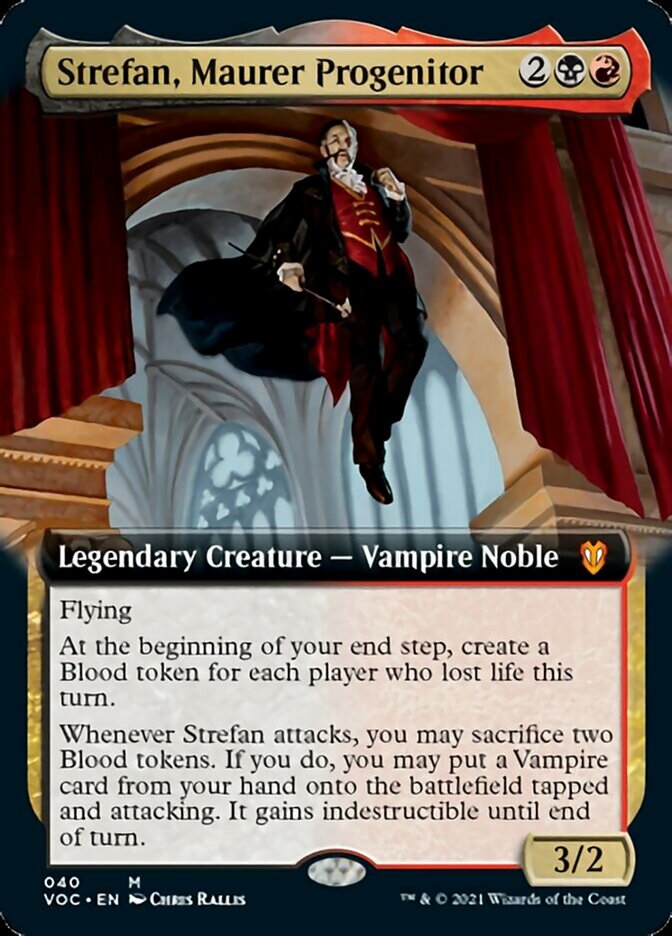 Strefan, Maurer Progenitor (Extended Art) [Innistrad: Crimson Vow Commander] | Good Games Morley