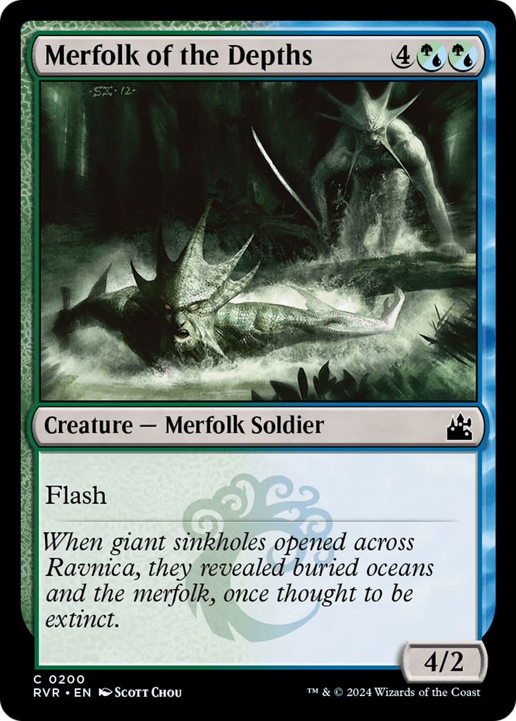 Merfolk of the Depths [Ravnica Remastered] | Good Games Morley
