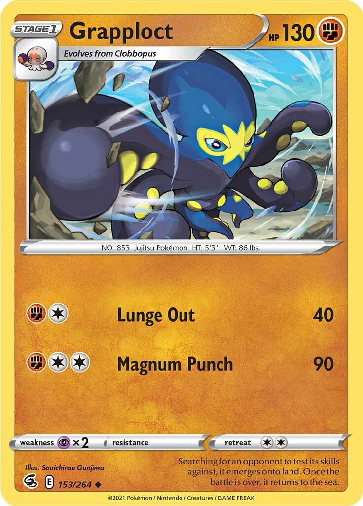 Grapploct (153/264) [Sword & Shield: Fusion Strike] | Good Games Morley