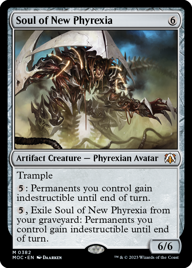 Soul of New Phyrexia [March of the Machine Commander] | Good Games Morley