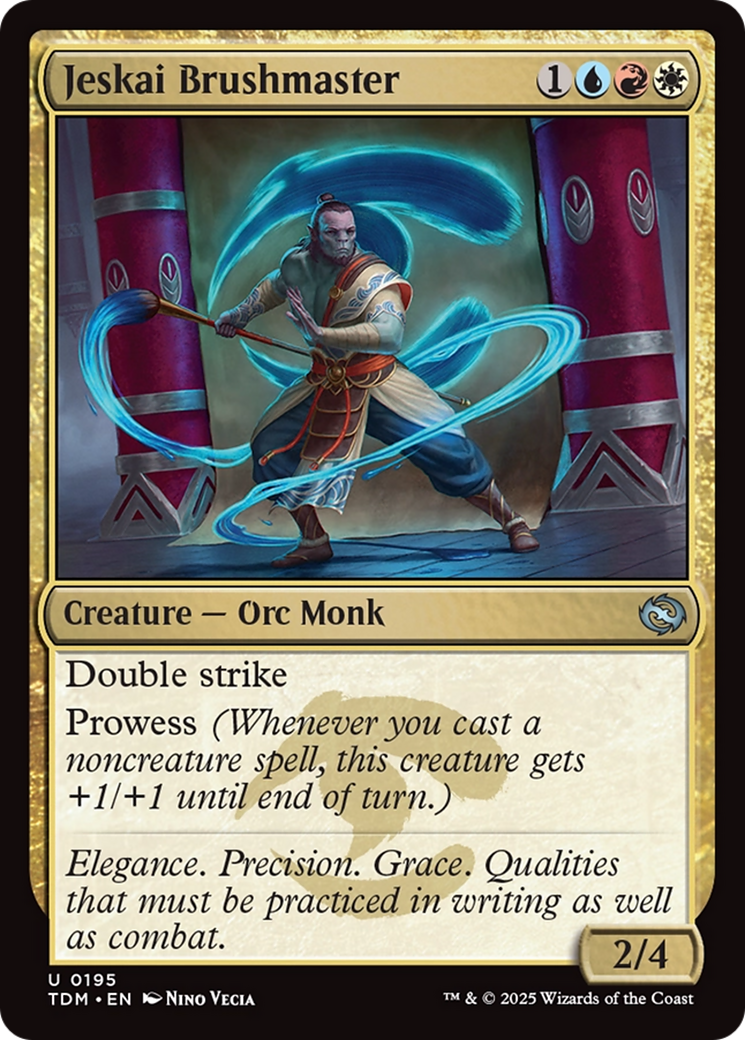 Jeskai Brushmaster [Tarkir: Dragonstorm] | Good Games Morley