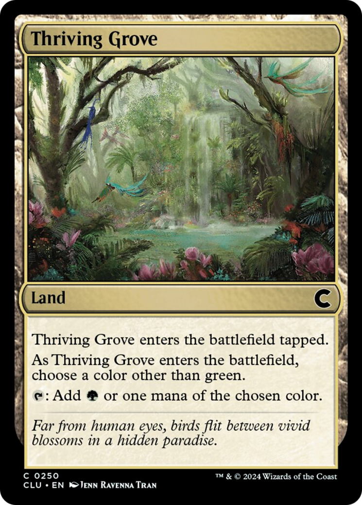 Thriving Grove [Ravnica: Clue Edition] | Good Games Morley