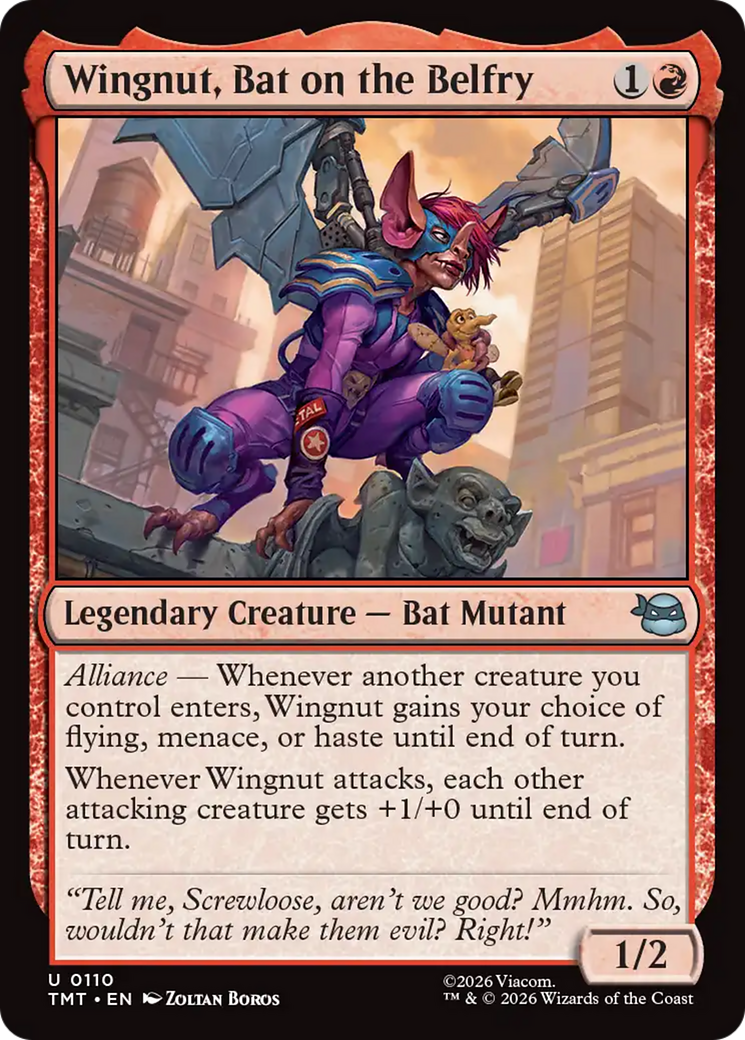 Wingnut, Bat on the Belfry [Teenage Mutant Ninja Turtles] | Good Games Morley