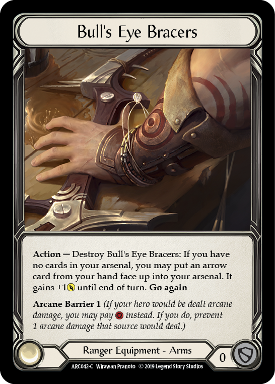 Bull's Eye Bracers [ARC042-C] (Arcane Rising)  1st Edition Normal | Good Games Morley