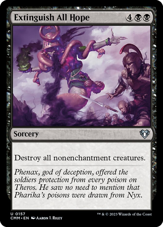 Extinguish All Hope 157 (Commander Masters)  | Good Games Morley