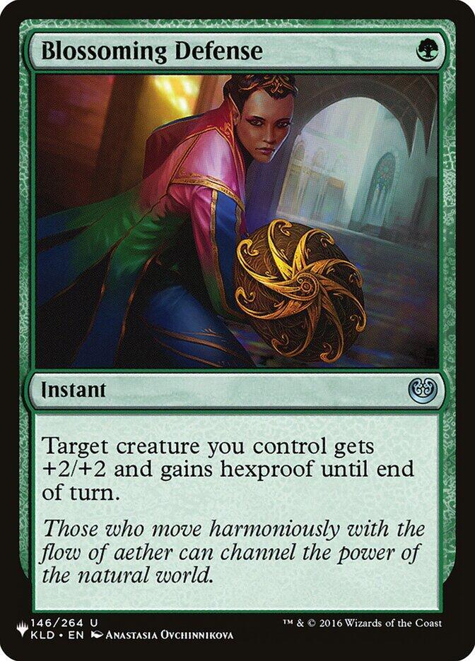 Blossoming Defense 146/264 (The List Reprints)  | Good Games Morley