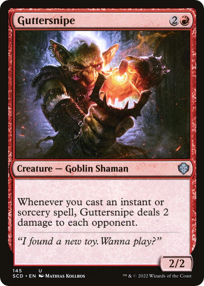 Guttersnipe 145/352 (Starter Commander Decks)  | Good Games Morley