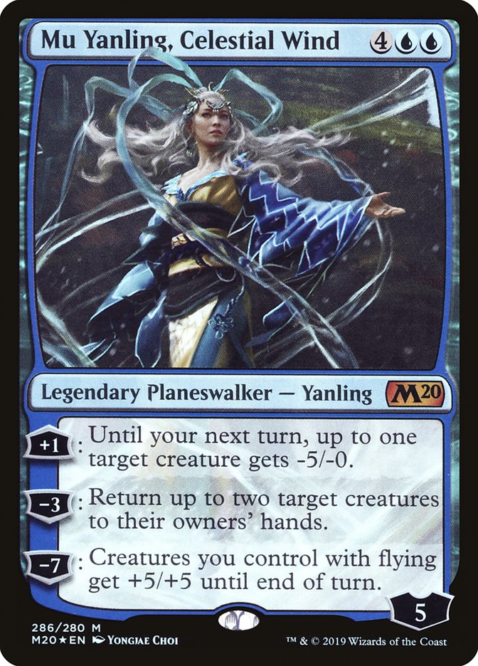 Mu Yanling Celestial Wind 286 (Core Set 2020)  - Foil | Good Games Morley