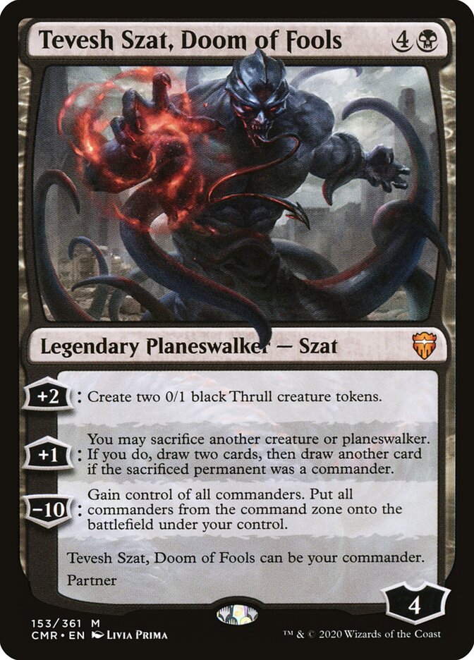 Tevesh Szat, Doom of Fools 153 (Commander Legends)  | Good Games Morley