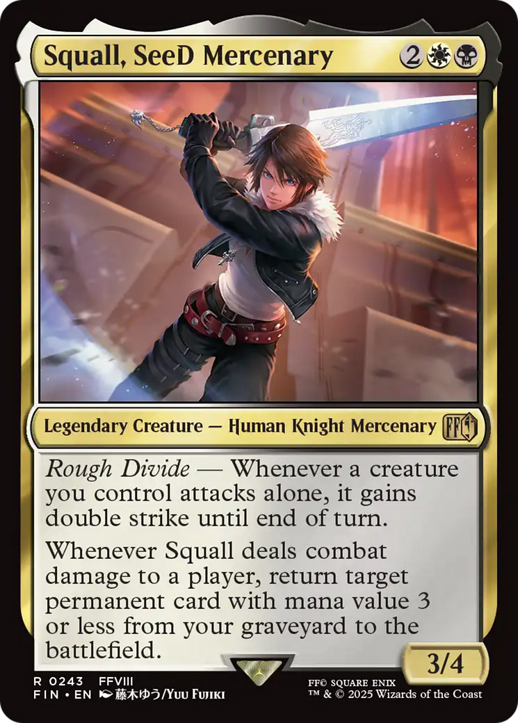 Squall, SeeD Mercenary [FINAL FANTASY] | Good Games Morley