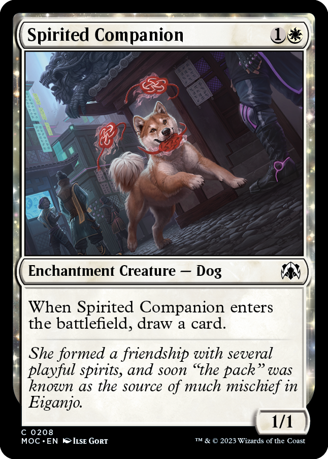 Spirited Companion [March of the Machine Commander] | Good Games Morley