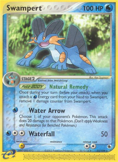 Swampert (23/109) [EX: Ruby & Sapphire] | Good Games Morley