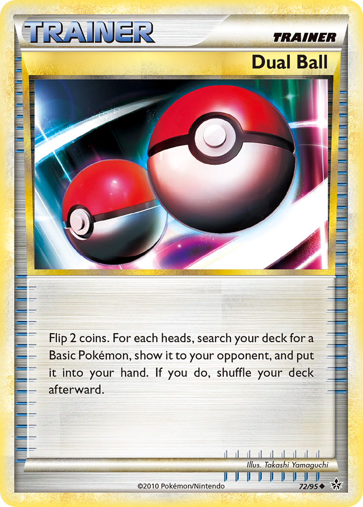 Dual Ball (72/95) [HeartGold & SoulSilver: Unleashed] | Good Games Morley