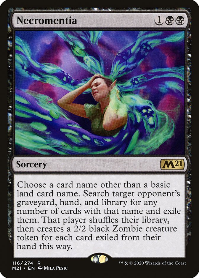 Necromentia 116 (Core Set 2021)  | Good Games Morley