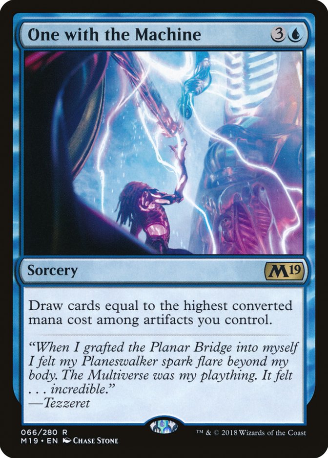 One with the Machine 66/280 (Core Set 2019)  | Good Games Morley