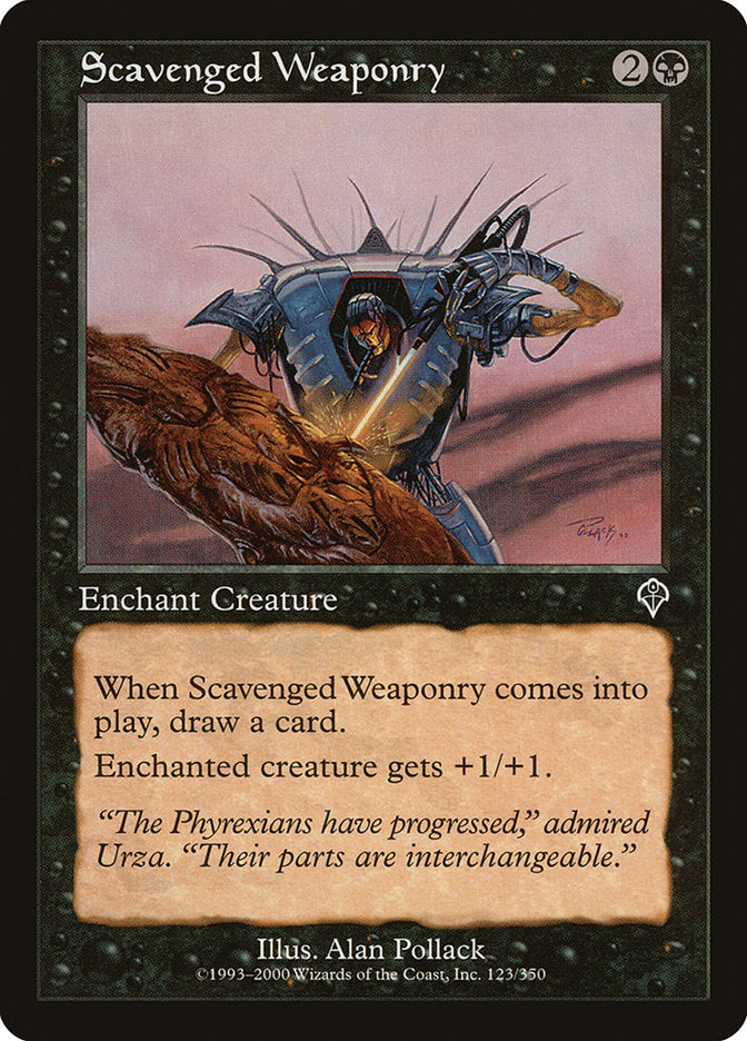 Scavenged Weaponry 123/350 (Invasion)  | Good Games Morley