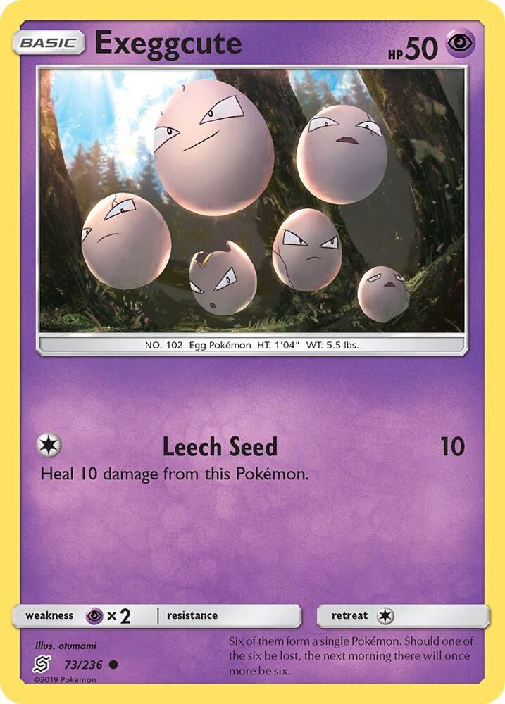 Exeggcute 73/236 (SM - Unified Minds)  | Good Games Morley