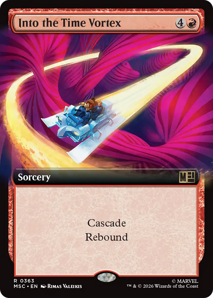 Into the Time Vortex (Extended Art) [Marvel Super Heroes Commander] | Good Games Morley