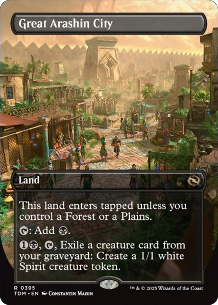 Great Arashin City (Borderless) [Tarkir: Dragonstorm] | Good Games Morley